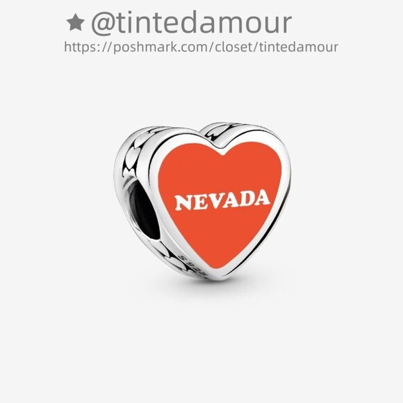 Pandora Nevada Heart Charm|Pendant - Picture 2 of 2